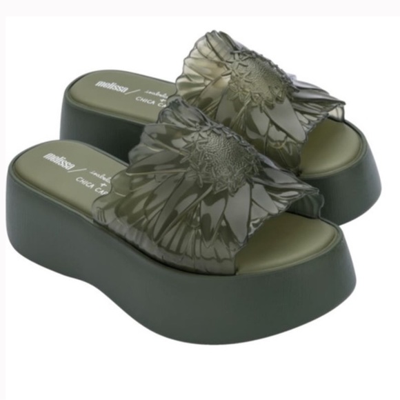Melissa Shoes - Melissa X Isabela Capeto Becky Platform Slide Sandal Size 9